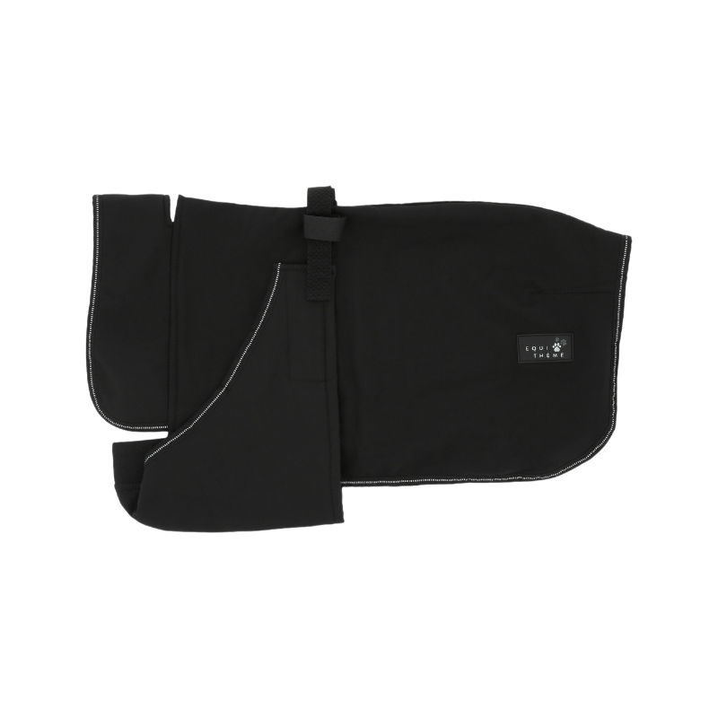 Equithème - Couverture pour chien Softshell noir 0g | - Ohlala
