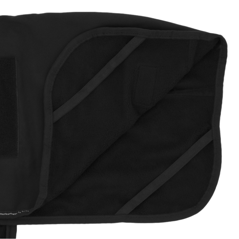 Equithème - Couverture pour chien Softshell noir 0g | - Ohlala