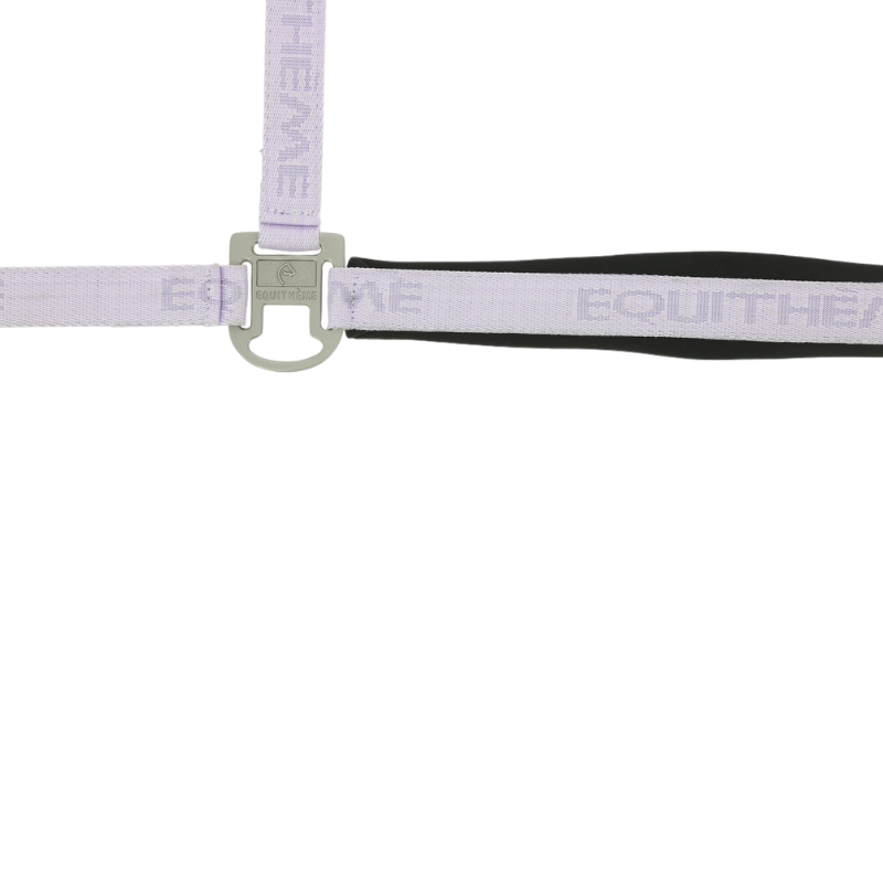 Equithème - Licol Nylon Jacquard lilas | - Ohlala