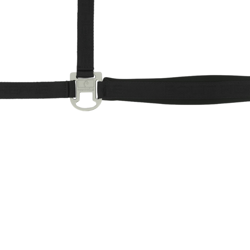 Equithème - Licol Nylon Jacquard noir | - Ohlala