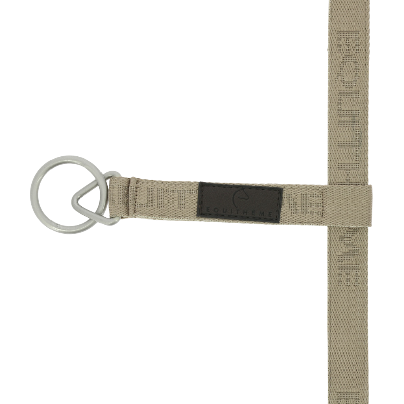 Equithème - Licol Nylon Jacquard taupe