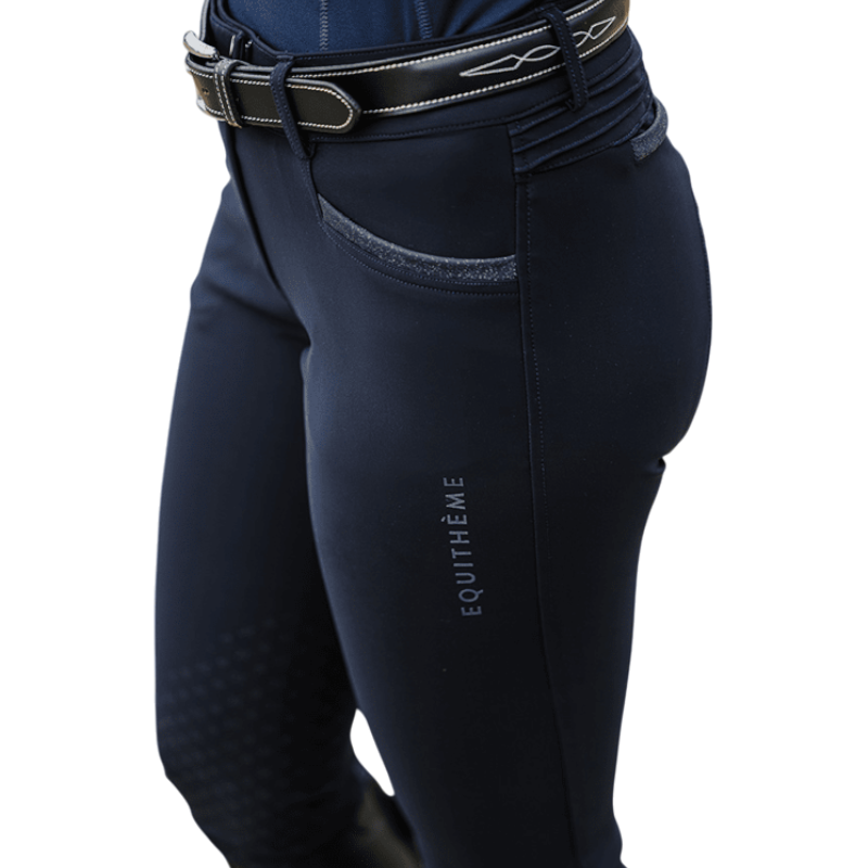 Equithème - Pantalon d'équitation femme Jessie marine | - Ohlala