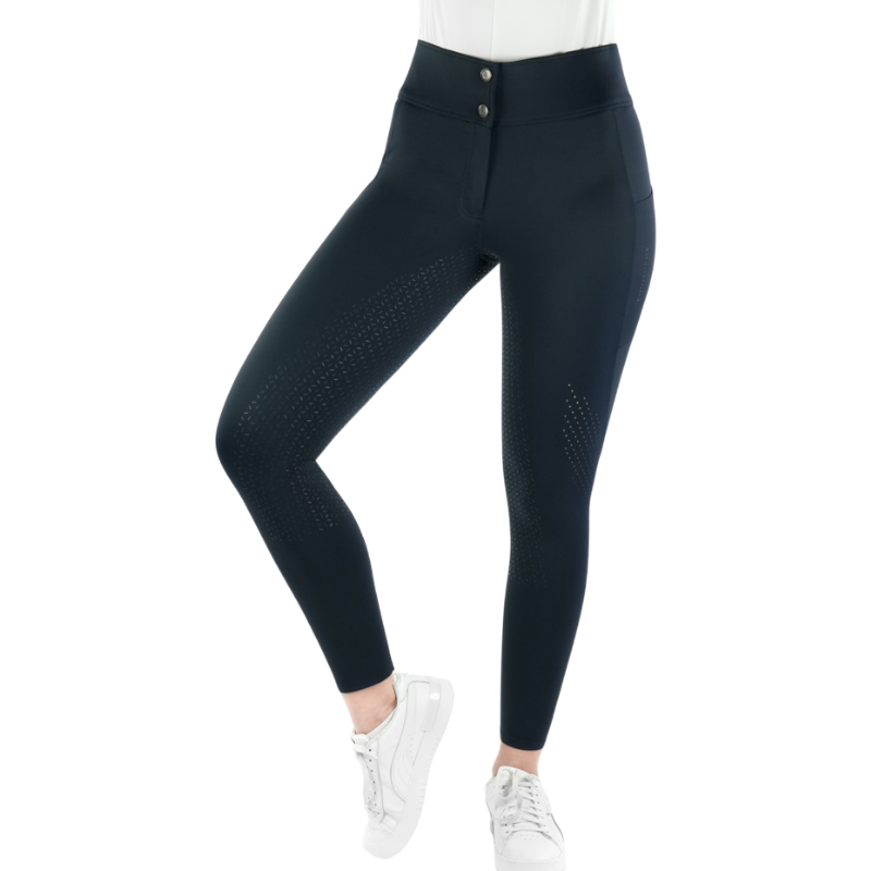 Equithème - Pantalon d'équitation femme Madison marine | - Ohlala