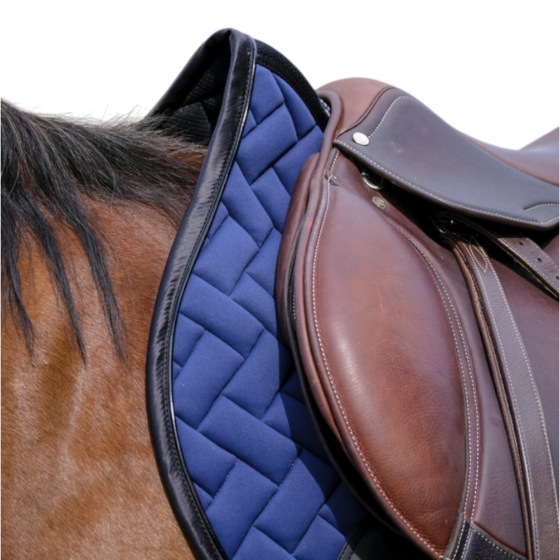 Equithème - Tapis de selle Impulsion marine