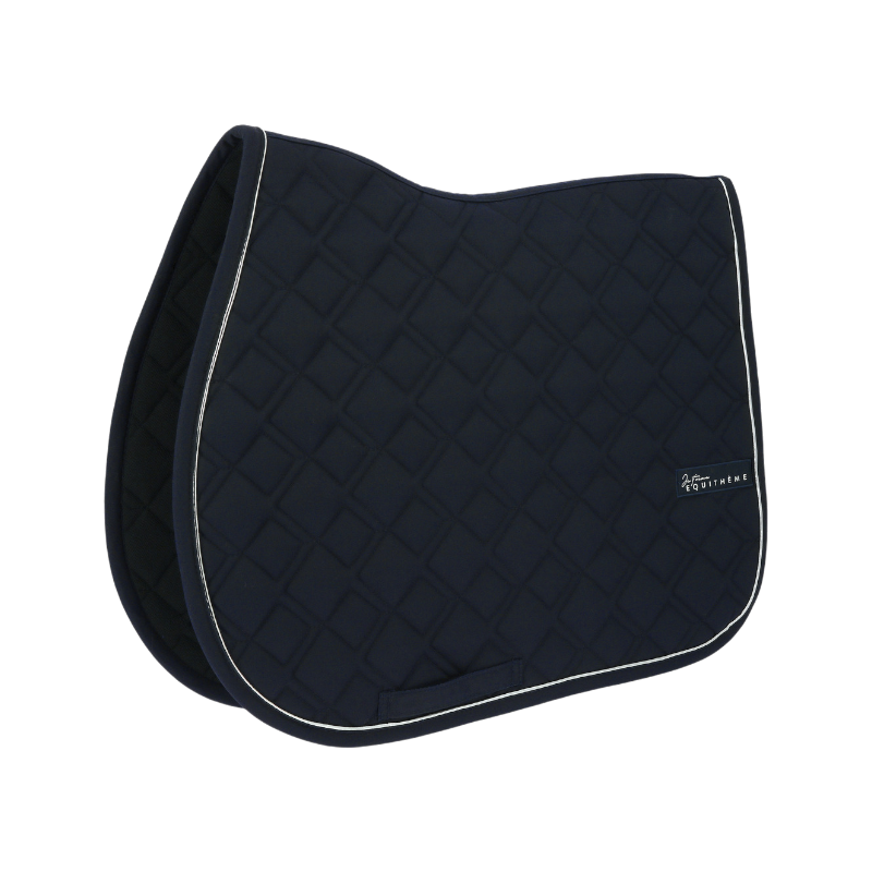 Equithème - saddle pad Mirror I love you marine