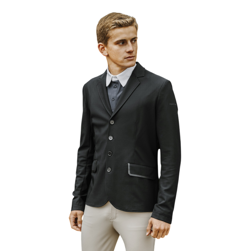 Equithème - Veste de concours homme Budapest noir | - Ohlala