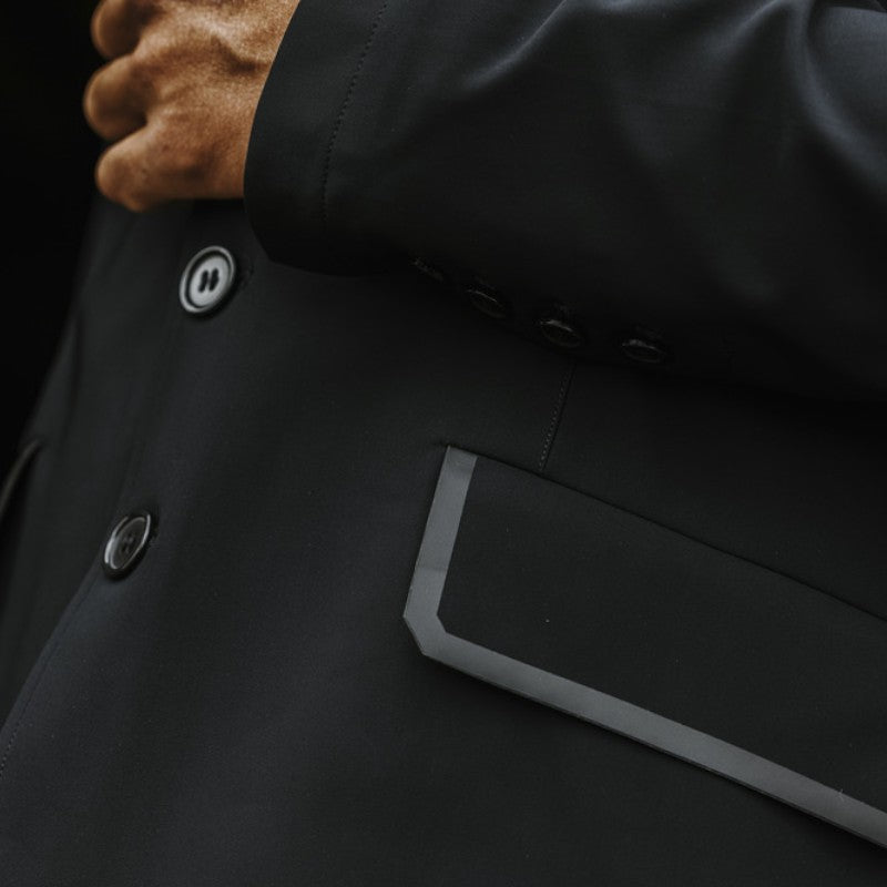 Equithème - Veste de concours homme Budapest noir | - Ohlala