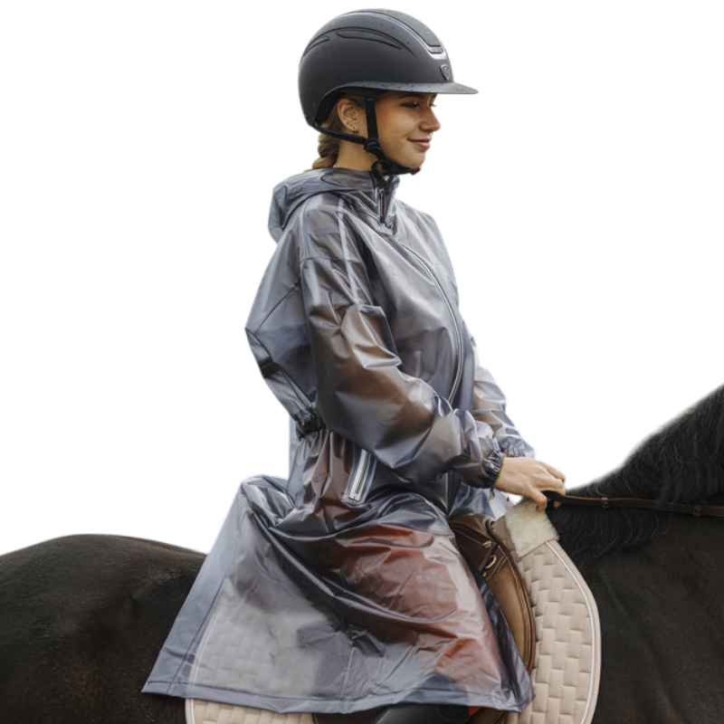 Equithème - Gray waterproof jacket Hanoi