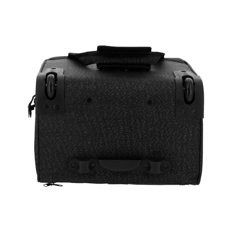 Equithème - Sac de pansage à roulette noir | - Ohlala