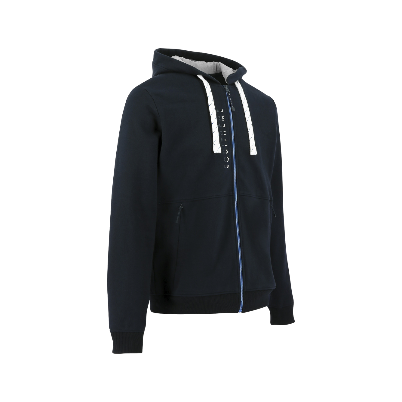 Equithème - Sweat manches longues homme Herve marine | - Ohlala