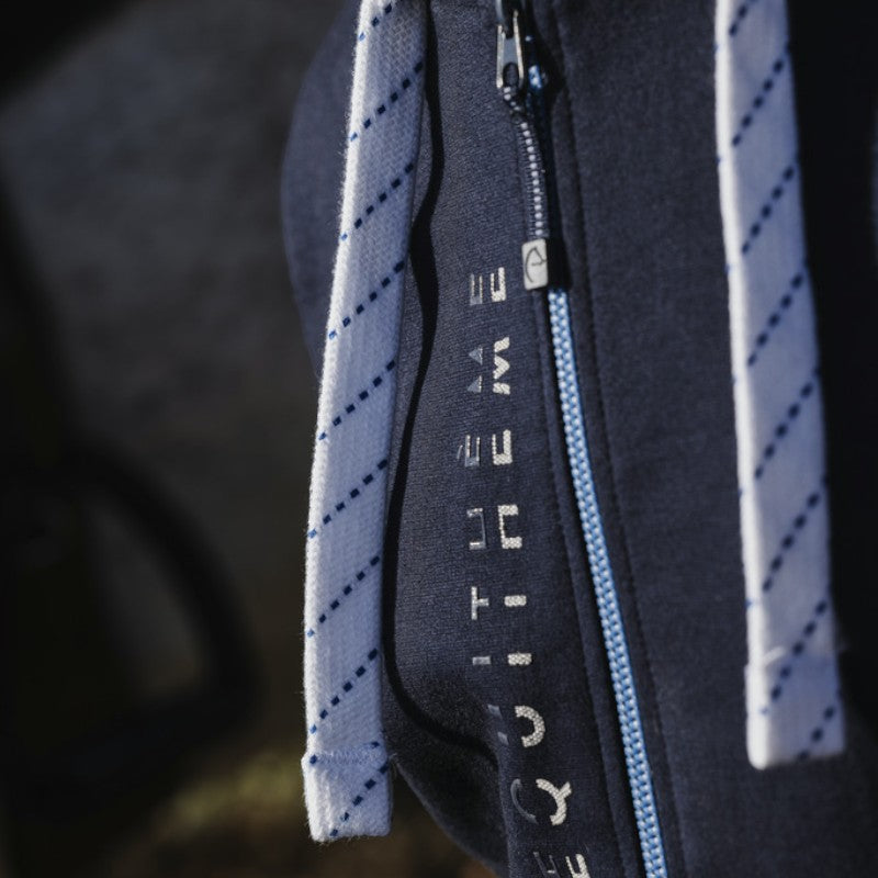 Equithème - Sweat manches longues homme Herve marine | - Ohlala