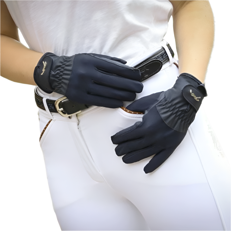 Eden by Pénélope - Gants hiver enfant marine | - Ohlala