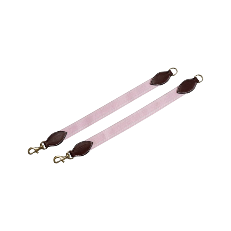 Eric Thomas - Élastiques pour collier de chasse cuir marron | - Ohlala