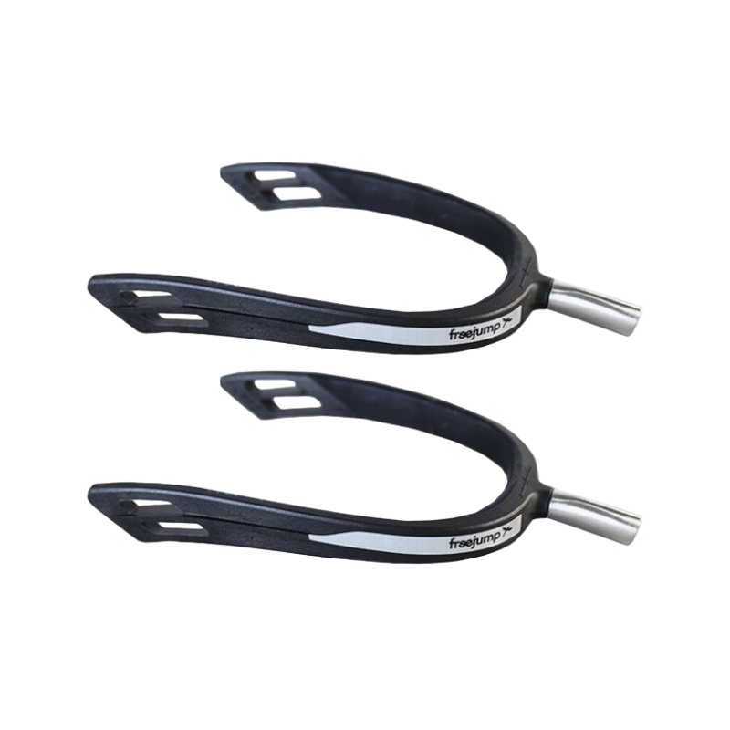 Freejump - Éperons articulés Spur'On à bout extra long Noir / Noir | - Ohlala