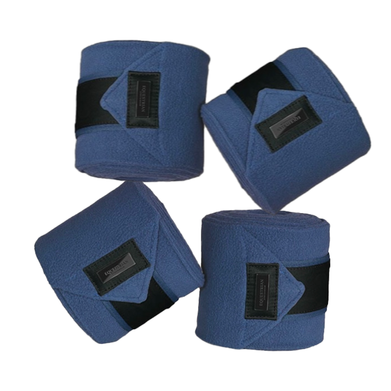 Equestrian Stockholm - Bandes de polo Dark Venice (x4) | - Ohlala