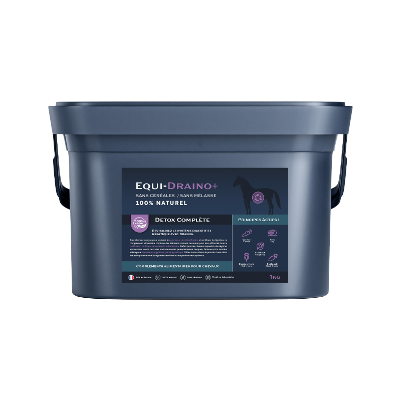 Equimojo - Complément alimentaire détoxifiant Equi-Draino+