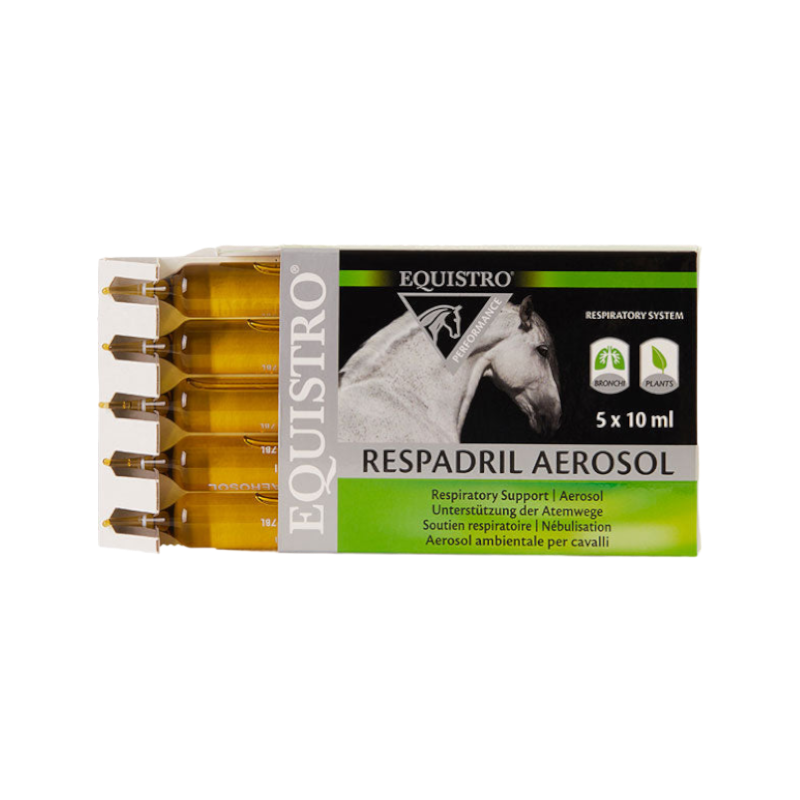 Equistro - Complément alimentaire système respiratoire respadril aérosol x5 | - Ohlala