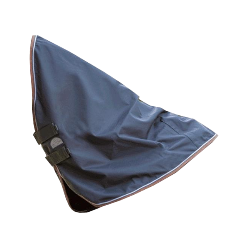 Equithème - Couvre-cou Tyrex "Aisance" 600D 200g gris/marron | - Ohlala
