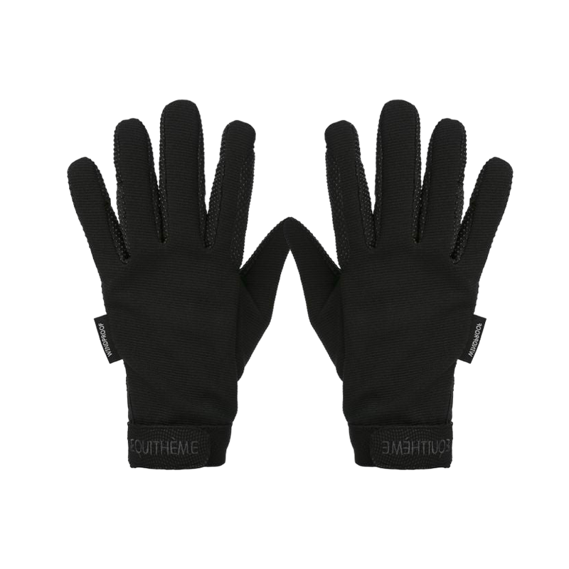 Equithème - Gants Knit noir | - Ohlala