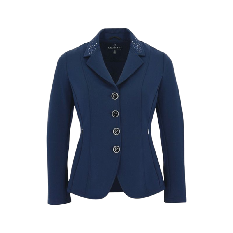 Equithème - Veste de concours femme Megeve marine | - Ohlala