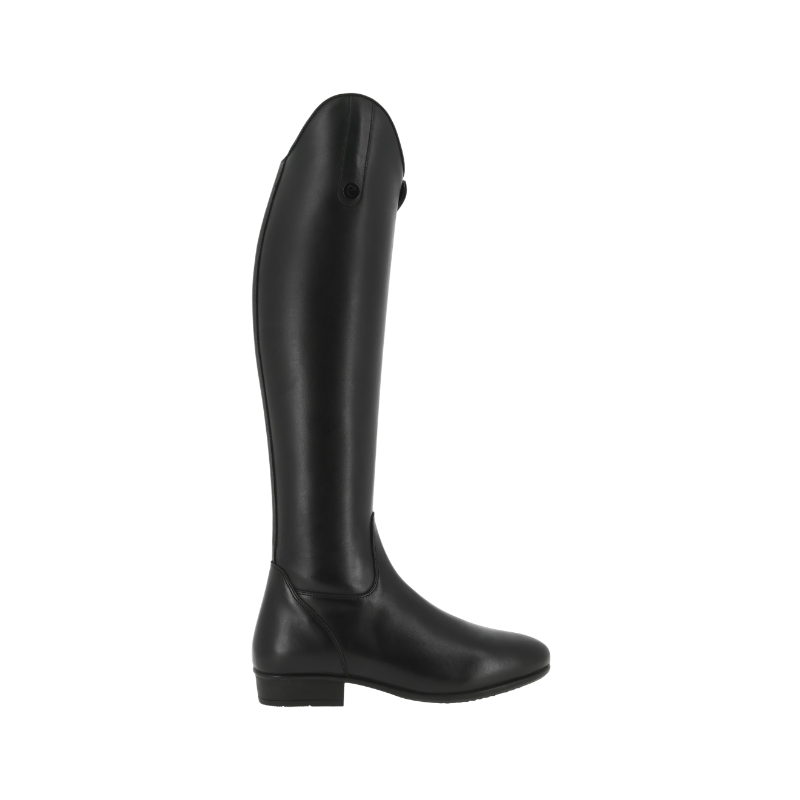 Equithème - Bottes d'équitation en cuir Versailles tige haute noir | - Ohlala