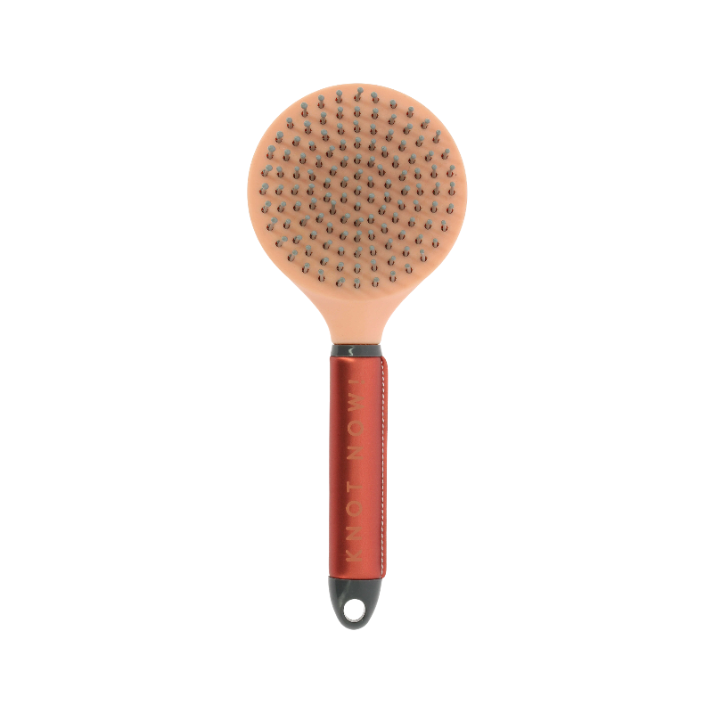 Equithème - Brosse à crinière Je t'aime melon