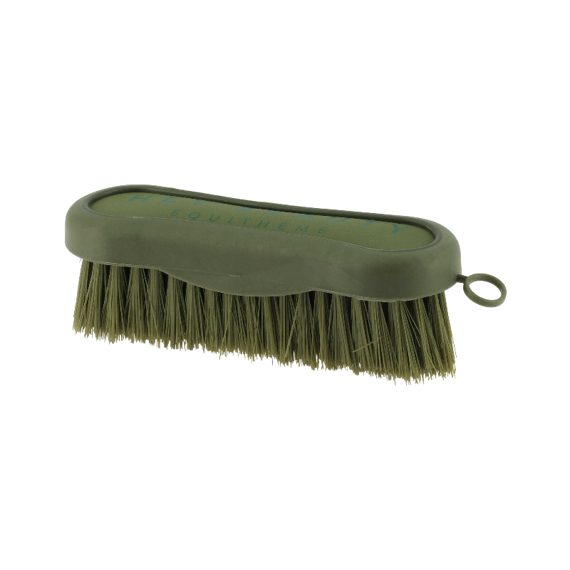 Equithème - Brosse de tête Je t'aime olive