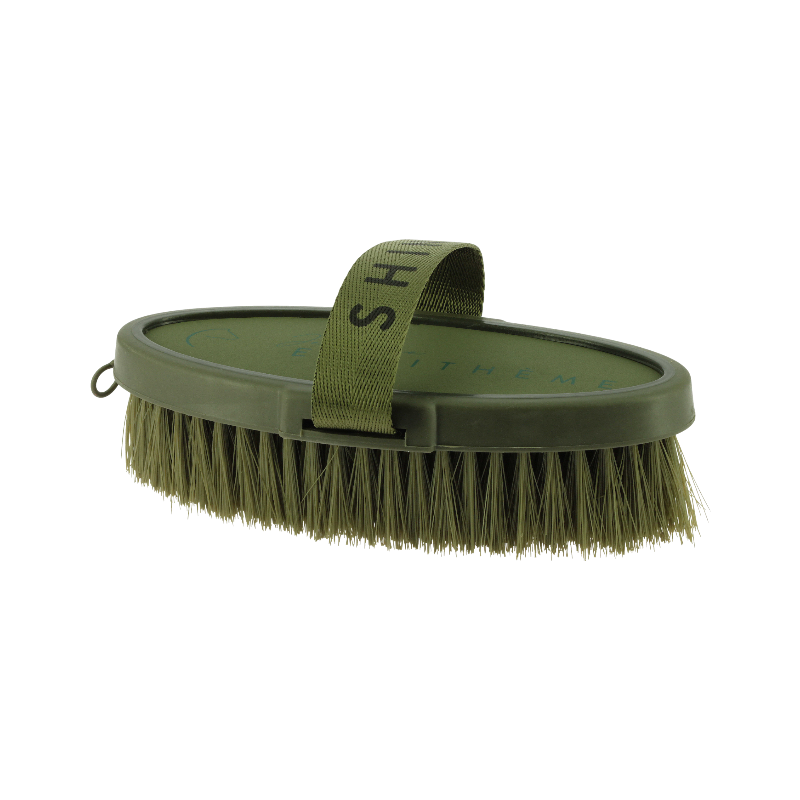 Equithème - Soft brush I love you olive
