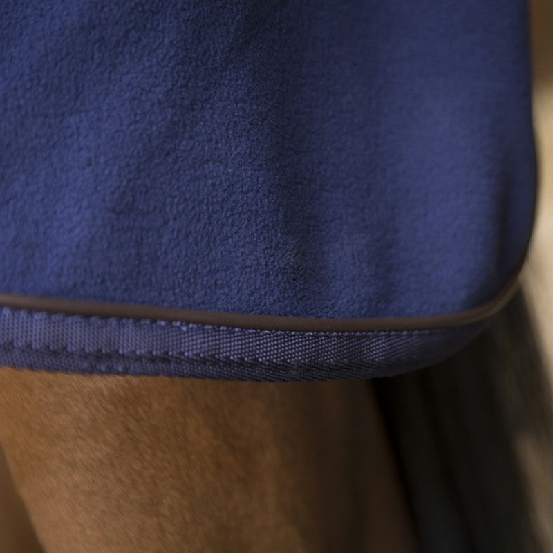 Equithème - Chemise polaire Teddy marine | - Ohlala