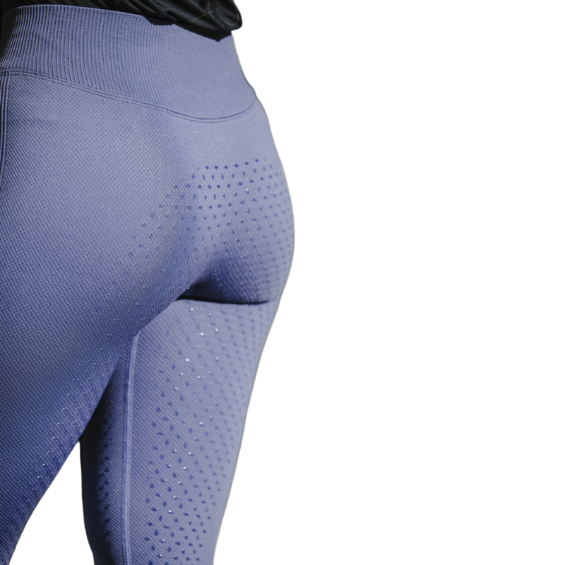 Equithème - Legging d'équitation femme Acacia violet | - Ohlala