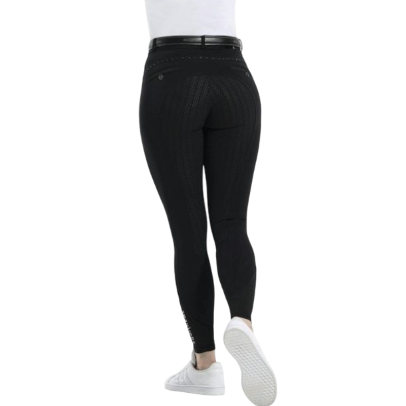 Equithème - Pantalon d'équitation femme Safir marine | - Ohlala
