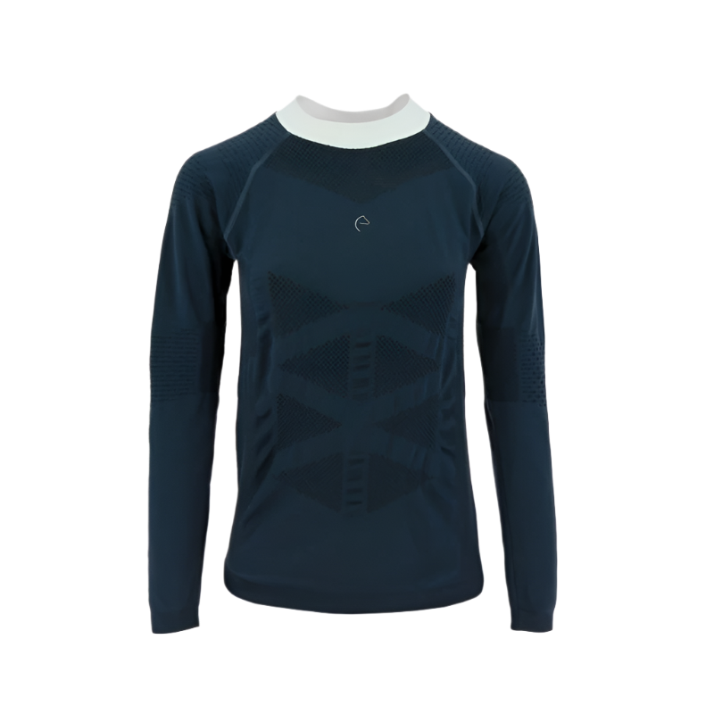 Pro Series - Polo manches longues Seamless | - Ohlala