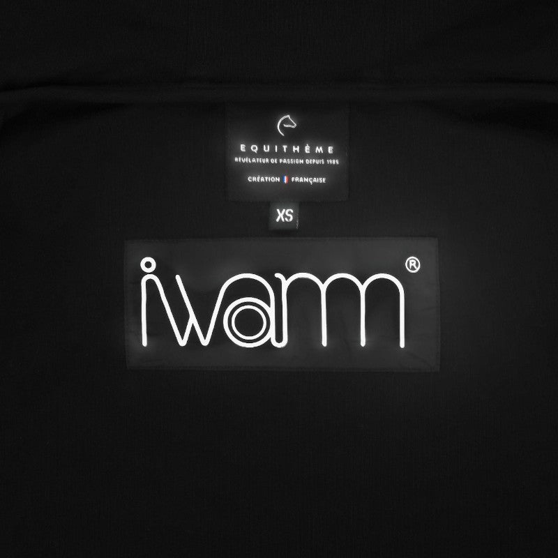 Equithème - Sweat chauffant unisexe Olwen noir | - Ohlala