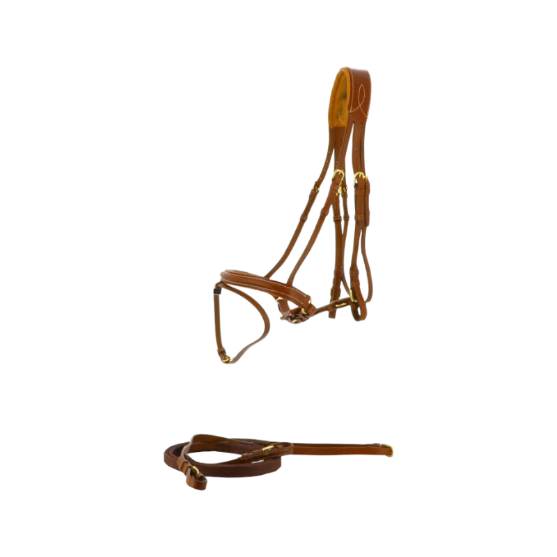 Eric le Tixerant - Bridon Headset Tabac | - Ohlala