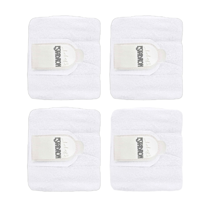 Eskadron - Bandes de polo blanc (x4) | - Ohlala
