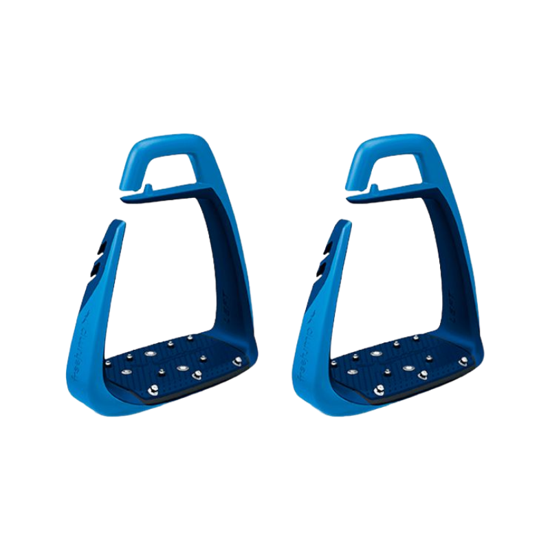 Freejump - Étriers Soft'Up Classic Bleu / Marine | - Ohlala