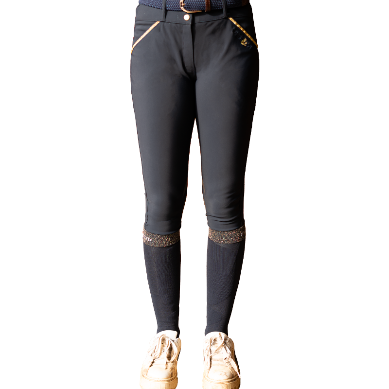 Flags & Cup - Pantalon d'équitation femme Catarina gris | - Ohlala