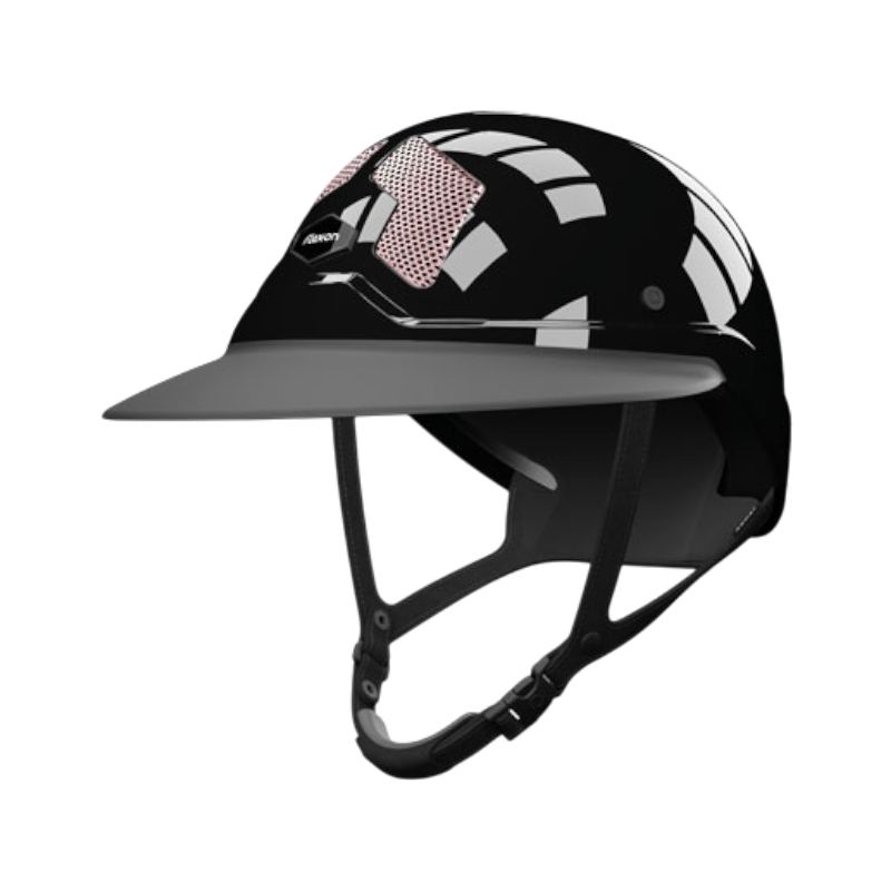 Flex On - Armet Star light pink grille equestrian helmet with Angel visor