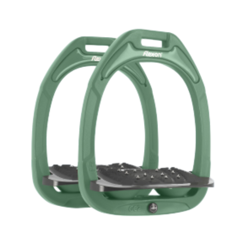 Flex On - Édition limitée - Étriers Green Composite incliné ultra grip kashmir | - Ohlala