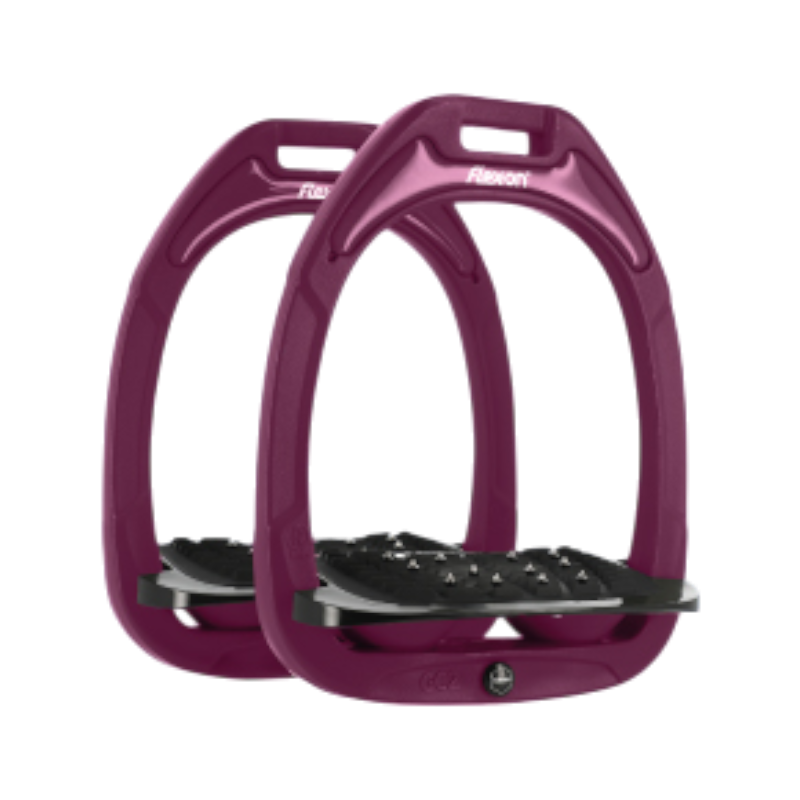 Flex On - Édition limitée - Étriers Green Composite incliné ultra grip plum caspia | - Ohlala