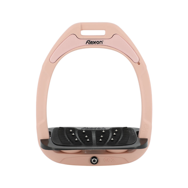 Flex On - Édition limitée - Étriers Green Composite incliné ultra grip peach | - Ohlala