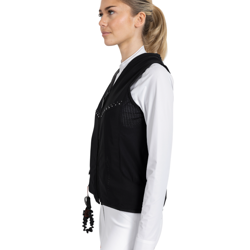 Freejump - Airbag-Weste Crystal Preciosa schwarz