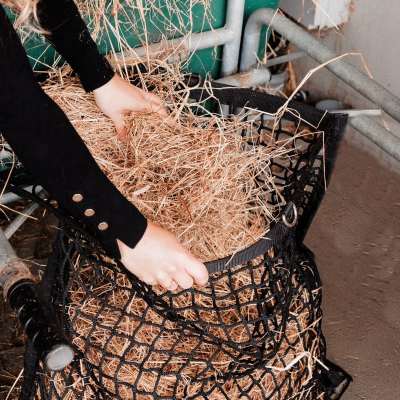 Grooming Deluxe - Quadrat-Heu-Füller Easy Fill schwarz 4,5cm