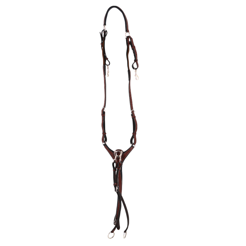 Flags & Cup - Collier de chasse Paris Marron / Marine | - Ohlala