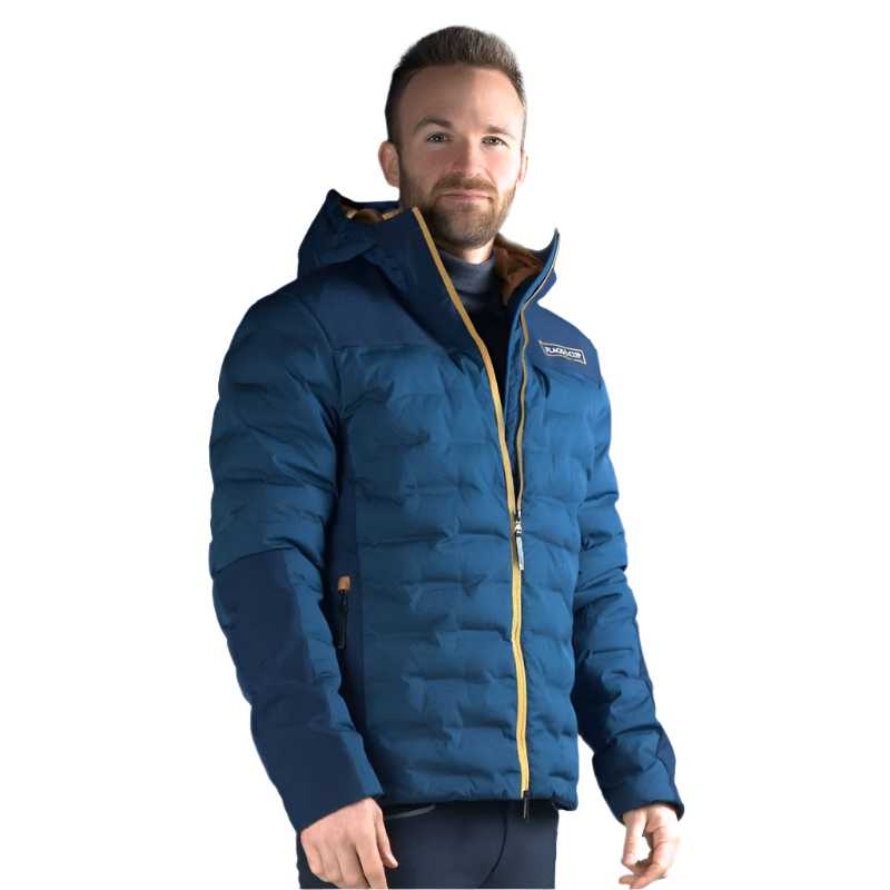 Flags & Cup - Parka imperméable homme Nulato Marine | - Ohlala