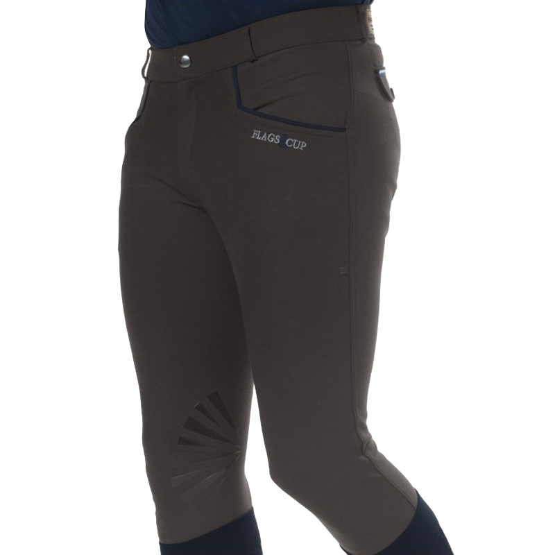 Flags & Cup - Pantalon d'équitation homme Vadso gris anthracite | - Ohlala
