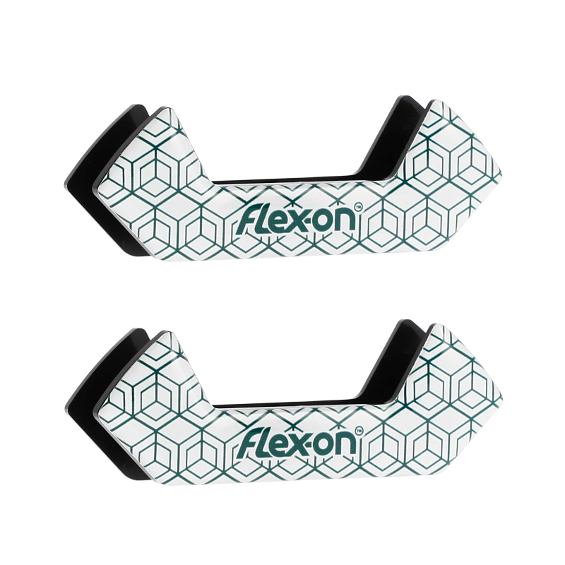Flex On - Aufkleber Safe On Cubic weiß/grün