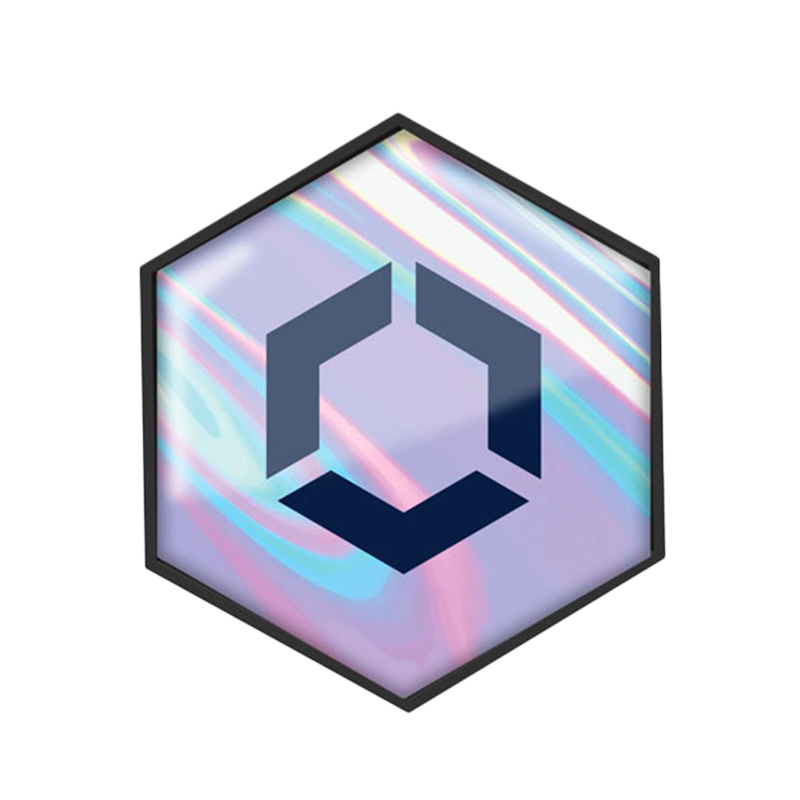 Flex On - Trex On Holo violet helmet sticker