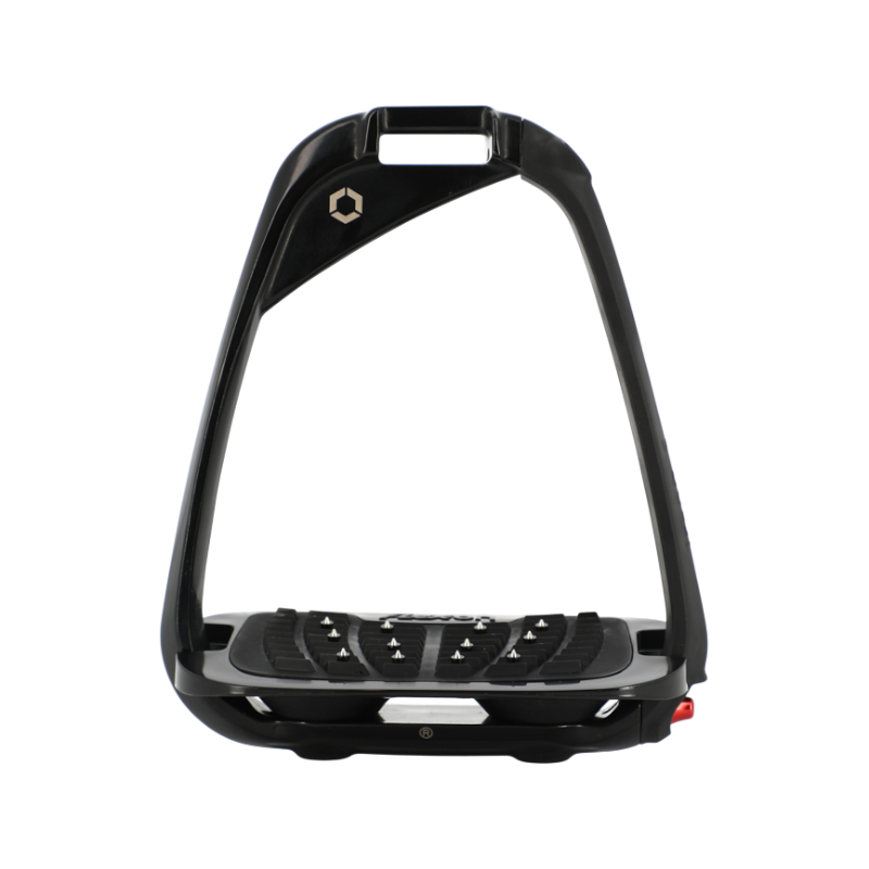 Flex On - Étriers de sécurité Iron S incliné ultra grip noir/ noir