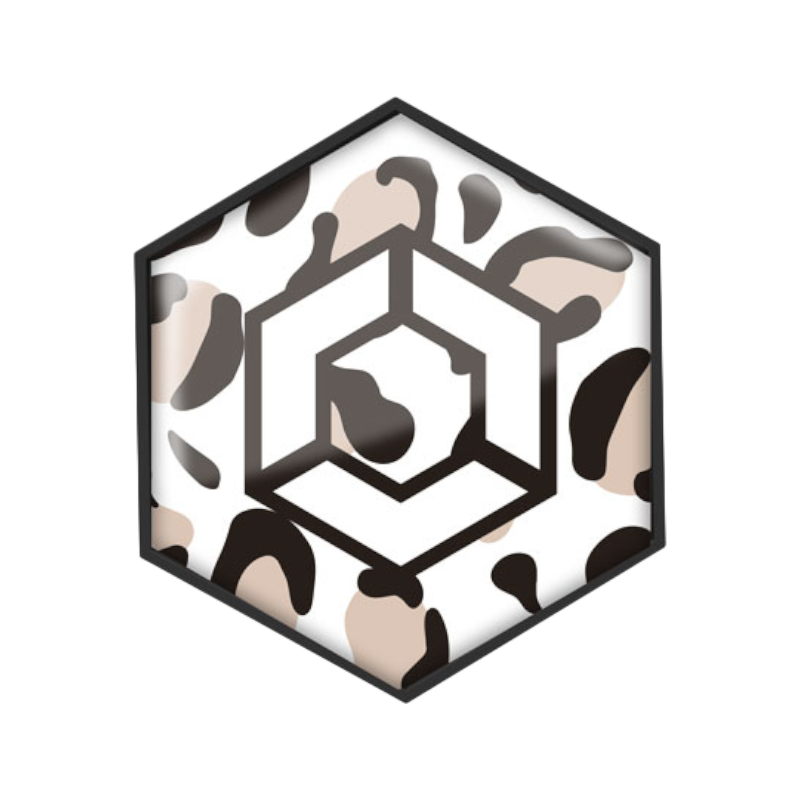 Flex On - Helmet sticker Armet Trex On Leo white